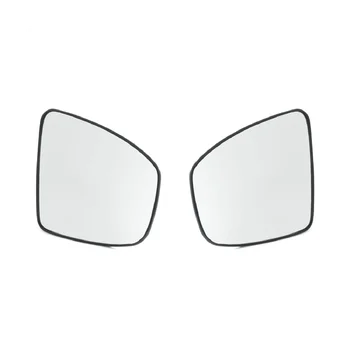 1 пара Стекол Бокового Зеркала Заднего Вида с Подогревом и Опорной Пластиной для Infiniti QX50 QX70 96365-1AA0B 96366-1AA0B