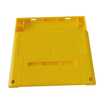 10 шт. Картридж для игровых карт SNES / SFC, версия EUR, сменный корпус желтого цвета