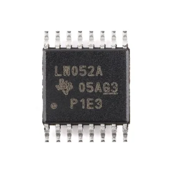 10 шт./лот Маркировка SN74LV4052APWR TSSOP-16; Двойная 4-канальная микросхема мультиплексорного переключателя LW052A. Аналоговая рабочая температура:- 40 C-+ 85 C