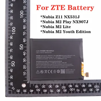 100% Новый 3000 мАч Li3829T44P6h806435 Аккумулятор для телефона ZTE Nubia Z11 NX531J/M2 Play NX907J/M2 Lite/M2 Youth Edition Аккумулятор