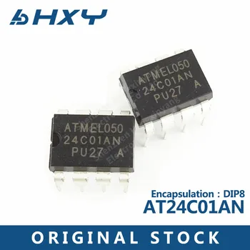 10ШТ встроенных микросхем памяти AT24C01AN DIP8
