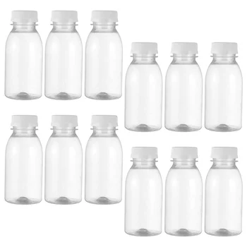 12 шт. Бутылки из-под молока, Пластиковые контейнеры, бутылки для чая, йогурта, сока для домашних напитков