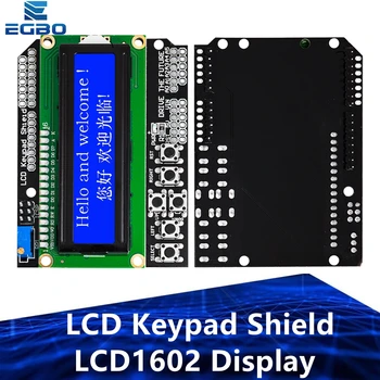 1шт ЖК-Экран Клавиатуры LCD1602 LCD 1602 Модульный Дисплей Для Arduino ATMEGA328 ATMEGA2560 raspberry pi UNO синий экран