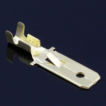 20 шт./лот 6,3 мм Медный соединительный провод с обжимной клеммой L15 Spade Connector