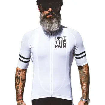2020 Велосипедная майка Love The Pain, Мужская Летняя велосипедная одежда, Быстросохнущая Гоночная велосипедная одежда, Униформа, Велосипедная одежда с дыханием.