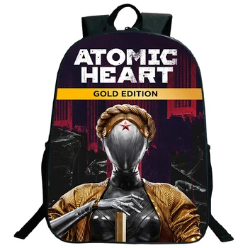 2023 Игра Atomic Heart Рюкзак Для Мальчиков-Подростков Школьная Сумка Для Девочек Водонепроницаемый Большой Рюкзак Студентов Back To School Bookbag Подарок