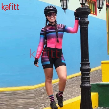 2023 Летняя новая женская велосипедная одежда для велоспорта, женское боди Kafit, спортивная одежда на открытом воздухе, повседневный костюм Road Team