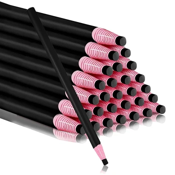 36 Шт. фломастеры из фарфора, карандаши для смазки стекла, мелки для механической разметки (черные)