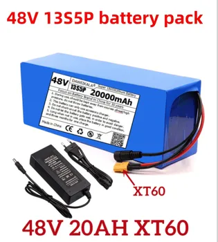48V 18650 20AH 13S5P batería de iones de litio para bicicletas eléctricas ebike 2000W con cargador 30A BMS + envío gratuito