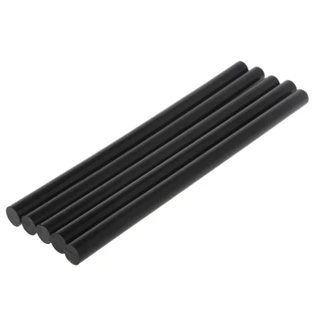5 шт. термоклеевая палочка черного цвета с высоким содержанием клея 11 мм для ремонта игрушек DIY Craft 