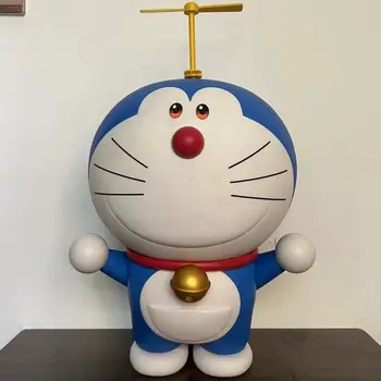 51 см аниме Doraemon Jingle Cat, Коллекционные Фигурки большого размера, Декоративный Подарок на День Рождения, Модельные игрушки для парня и подруги