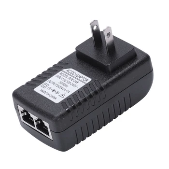 5X Блок питания Ethernet POE Инжекторный Адаптер Для IP-камеры Шлюза IP-телефона (24V/1A US Plug)