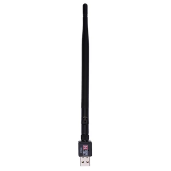 600 М USB 2.0 Wifi маршрутизатор беспроводной адаптер сетевая карта LAN с антенной 5dBi