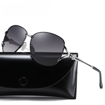 -75 -100-125 Женские поляризованные солнцезащитные очки Оптические Рецептурные Солнцезащитные очки для близорукости Индивидуальные Дальнозоркие Поляризованные очки + 200