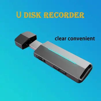 8-64 ГБ USB Флэш-драйвер Диктофон Espia U Disk Digtal Ручка Для Записи звука Высокой четкости С Шумоподавлением Messenger Диктофон