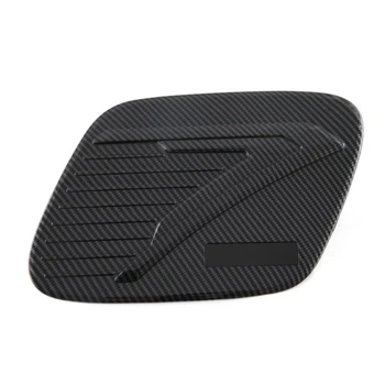 ABS Крышка Топливного Бака из Углеродного Волокна, Накладка для Масла и Бензинов, Крышка для MG4 EV2022-2024 прямая поставка
