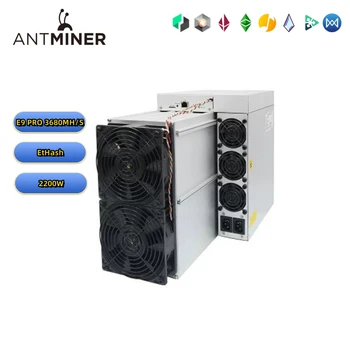 Antminer E9 Pro 3780 3680 3580 3480Mh / S Алгоритм Bitmain для майнинга EtHash С Блоком питания