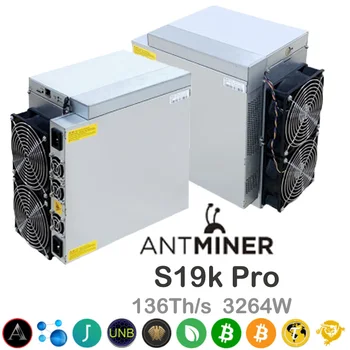 Antminer S19K Pro Asics Miner с хэшрейтом 120T 2760 Вт, в наличии на складе, бесплатная доставка
