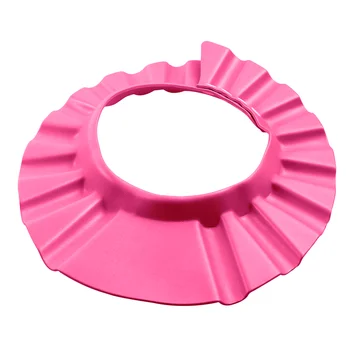 BESTOMZ Baby Регулируемый шампунь для душа, защита для купания, шапочка для мытья волос без ушных вкладышей (розовая) Аксессуары