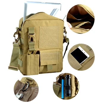 DUTRIEUX Military Tactical Sling Bags Men Outdoor Messenger Shoulder Bag Oxford Waterproof Crossbody Сумка для волос BL086
