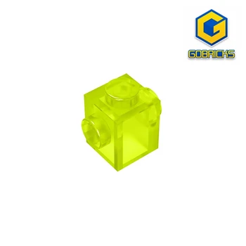 Gobricks GDS-649 BRICK 1X1 Вт. 2 РУЧКИ совместимы с 47905 детскими Образовательными строительными блоками 