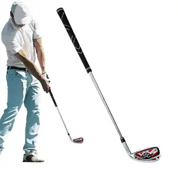 Golf Sand Wedge 7-Iron Тренировочная Железная Клюшка Для Гольфа Портативный Короткий Стержень Для Тренировки Навыков Замаха Стандартный Клюшка Для Гольфа Для Мужчин-Гольфистов