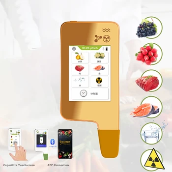 Greentest ECO 6T Тестер Пищевых продуктов Емкостный Экранный Таймер Универсальный Детектор Радиации Пищевых продуктов Тестирование безопасности фруктов и овощей