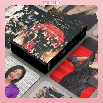 KAZUO 55 шт. Альбом TWICE Celebrate Lomo Card Kpop Фотокарточки Серия открыток