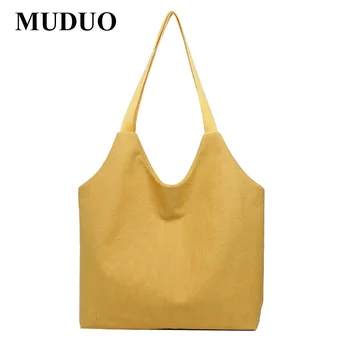 MUDUO 2023 качественная модная многослойная карманная женская Холщовая Сумка-Тоут для Женщин, Дизайнерская Простая Женская Сумка, Диагональные Сумки