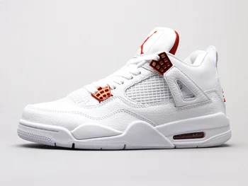 Nike Air Jordan 4 Denim AJ4, Дышащая мужская Новая баскетбольная обувь, спортивные кроссовки, размер 40-46