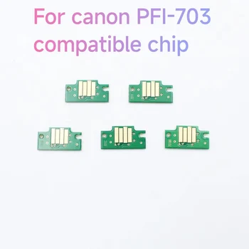 PFI-703 PFI 703 Совместимые Чипы Для Широкоформатных Принтеров Canon IPF810 IPF815 IPF820 IPF825 PFI703 картриджный чип