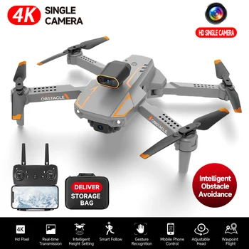 S91 4K Drone Professional Для обхода препятствий, Двойная камера, Складной Радиоуправляемый Квадрокоптер Dron FPV 5G WIFI, игрушка-вертолет с дистанционным управлением