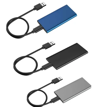 SSD-накопитель mSATA к USB 3.1 3.0 Type-c Корпус Алюминиевый Портативный Жесткий Диск SSD Чехол 3 * 3/3* 5 см mini SATA Для ноутбука Твердотельный диск Box