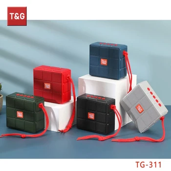 TG311 Новый Мини Портативный Динамик Bluetooth со светодиодной подсветкой, Басовая Звуковая коробка, Громкоговоритель, Стереодинамики Hi-fi, Радио TM