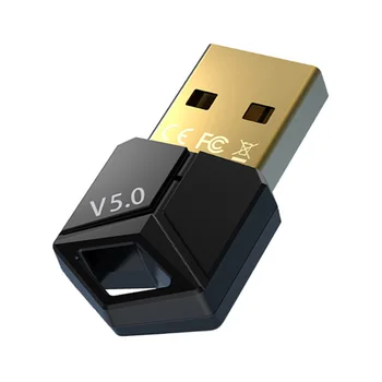 USB Bluetooth 5.0 Адаптер Передатчик Приемник Bluetooth Аудио ключ Беспроводной USB адаптер для компьютера ПК Ноутбук динамик