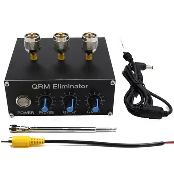 X-Фазный QRM-Нейтрализатор В Диапазонах частот 1 МГц-30 МГц QRM-Подавитель Сигнала Из Алюминиевого Сплава С Циферблатом И Ручкой