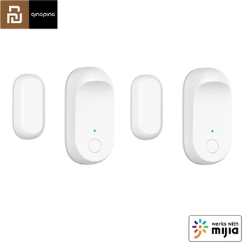 Youpin Qingping Дверной Оконный Датчик Bluetooth5.0 Smart Linkage Противоугонный Энергосберегающий Детектор Домашней Охранной Сигнализации Mihome APP