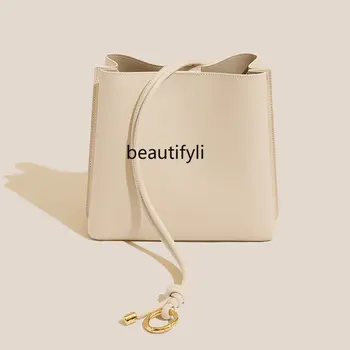 zq Сумка-мешок из натуральной кожи большой емкости, женская сумка через плечо, сумка подмышками, Большая сумка-тоут для поездок на работу