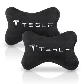 Автомобильные подушки для шеи Tesla Model 3 S X Y 2022, Автомобильные принадлежности, подголовники сидений, Подушка для путешествий, аксессуары Tesla Model Y 2023