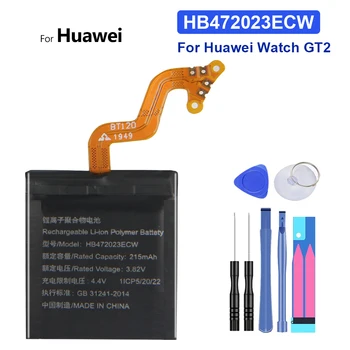 Аккумулятор HB472023ECW 215mAh для Huawei Watch GT2 GT 2 42mm Bateria