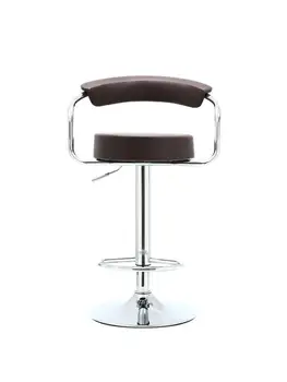 Барное кресло с подъемником, современный минималистичный барный стул со спинкой, домашний барный стул, вращающийся стол регистрации, высокий табурет кассира
