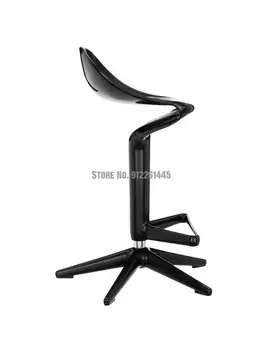 Барный стул Nordic, креативный вращающийся барный стул spoon, простой стул для стойки регистрации, телескопический высокий стул, подъемный домашний барный стул