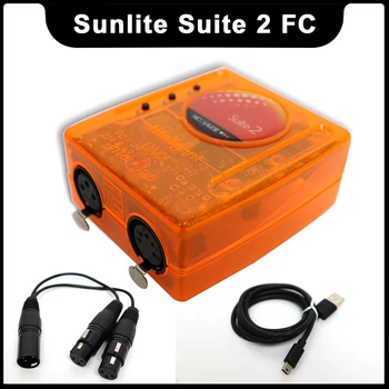Бесплатная Доставка Sunlite Suite 2 FC 1536 каналов DMX512 Программное Обеспечение Контроллера Сценического Освещения DJ Disco Блок Управления Осветительным Оборудованием