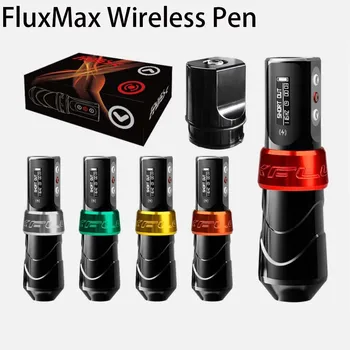 Беспроводная тату-машинка Flux Max со светодиодным дисплеем, регулирующая батарею картриджа, пистолет для ручек, Профессиональные инструменты для макияжа, ручки