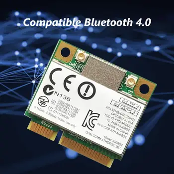 Беспроводной адаптер Mini PCI-E 2,4 G/5G 300M Сетевая карта Bluetooth WiFi для ноутбука