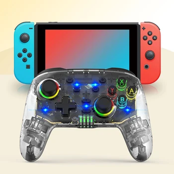Беспроводной геймпад для консоли Nintendo Switch, Bluetooth-совместимый беспроводной игровой контроллер для Nintendo Switch Pro