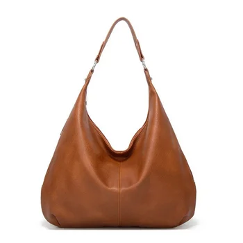 Брендовая кожаная женская сумка через плечо 2023, винтажный дизайн, женская сумка-тоут, Европейский стиль, Женские повседневные сумки, Поддержка дропшиппинга