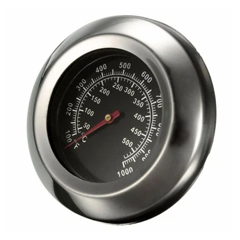 Бытовой кухонный термометр для барбекю Кухонный термометр Металл Нержавеющая сталь 50-500 градусов Датчик для барбекю с двойным циферблатом