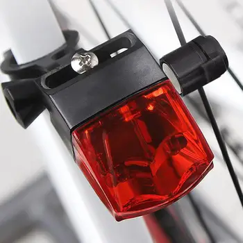 Велосипед Задний фонарь с магнитной индукцией, Водонепроницаемая Сигнальная лампа, велосипедные Аксессуары, Запасные Части