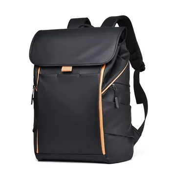 Высококачественный Водонепроницаемый мужской рюкзак для ноутбука, модный брендовый дизайнерский Черный рюкзак для бизнеса, городской Мужской рюкзак, USB-зарядка